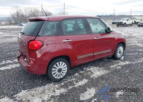 2015 Fiat 500L Lounge из США, поврежденный, VIN ZFBCFACH7FZ032258